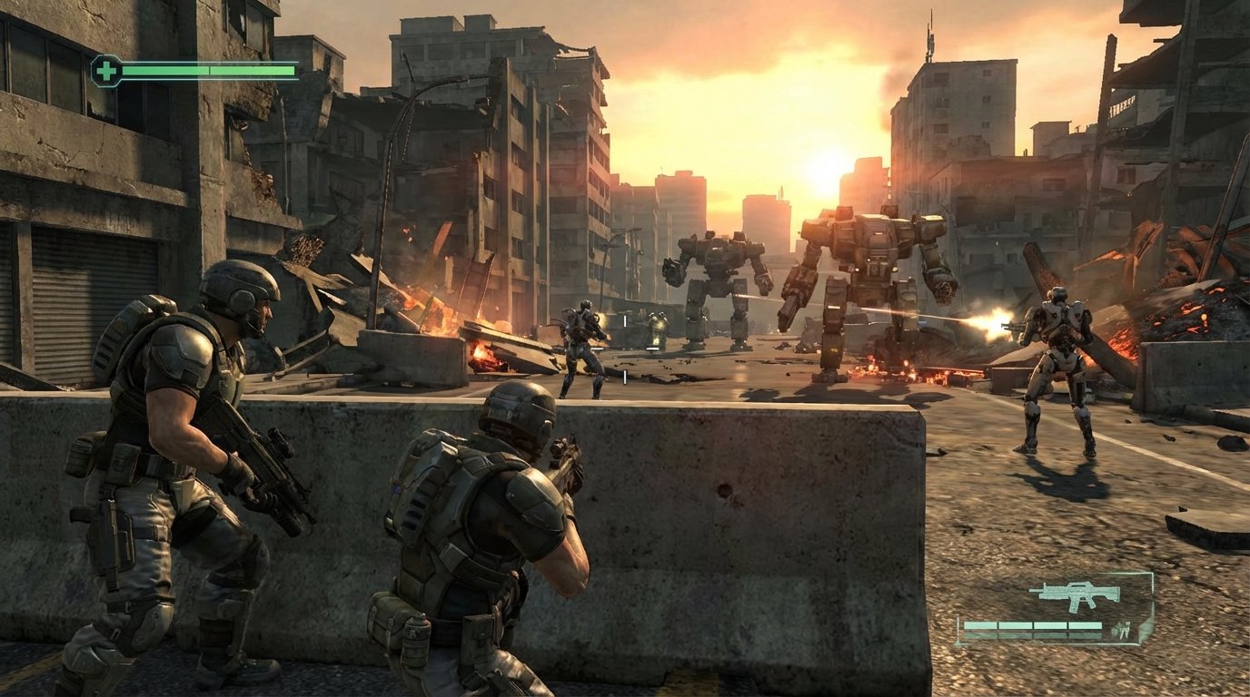 Binary Domain game screenshot