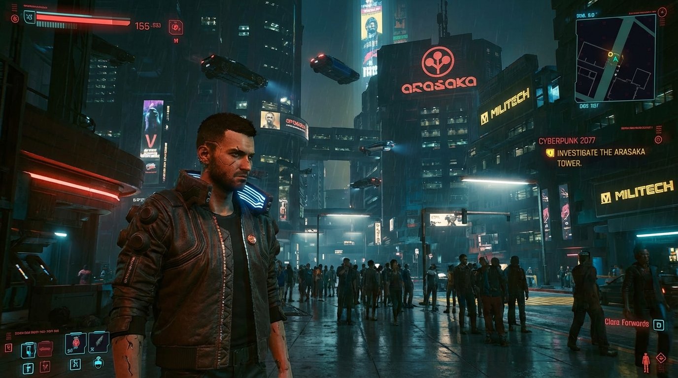 Cyberpunk 2077 game screenshot