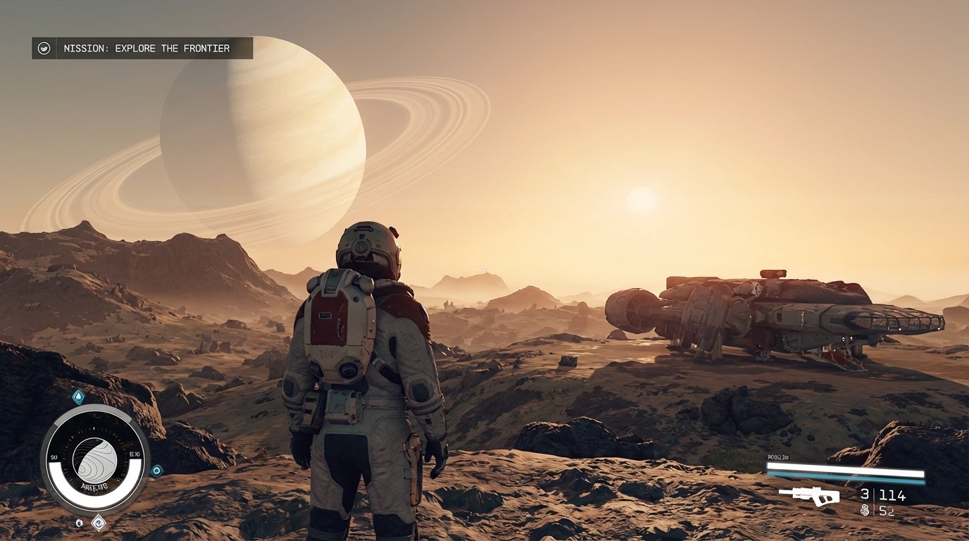 Starfield game screenshot