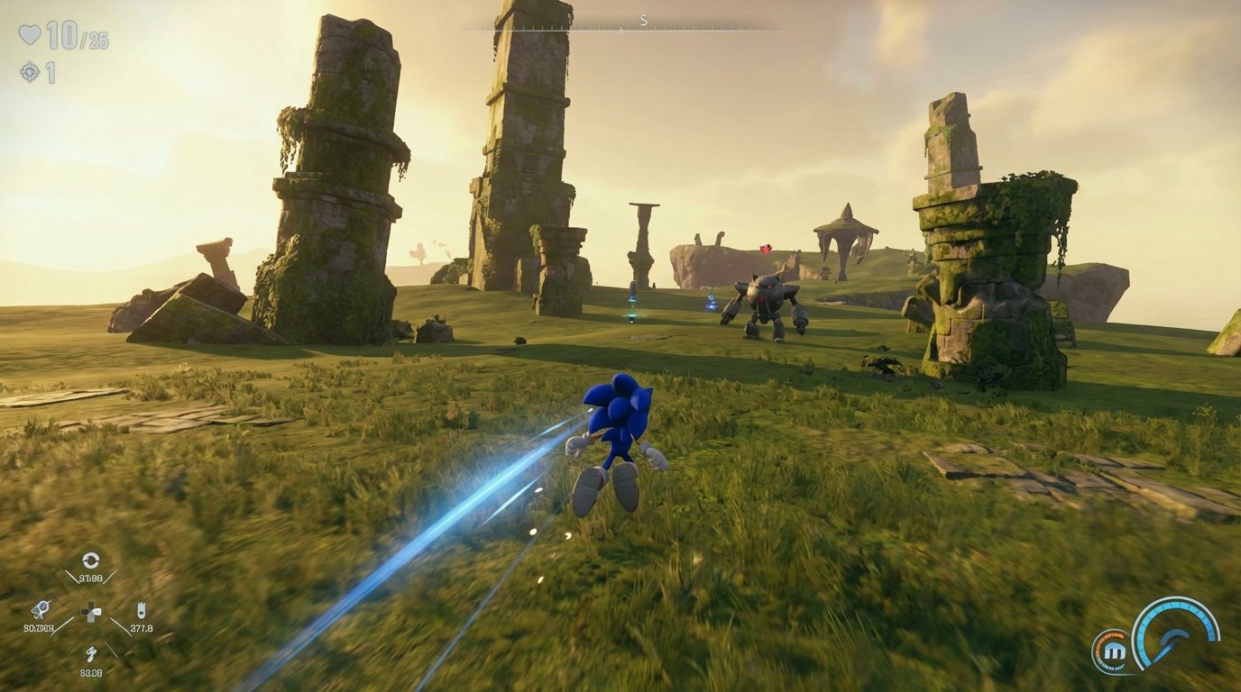 Sonic Frontiers game screenshot