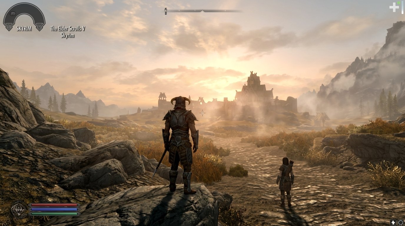 The Elder Scrolls V: Skyrim game screenshot