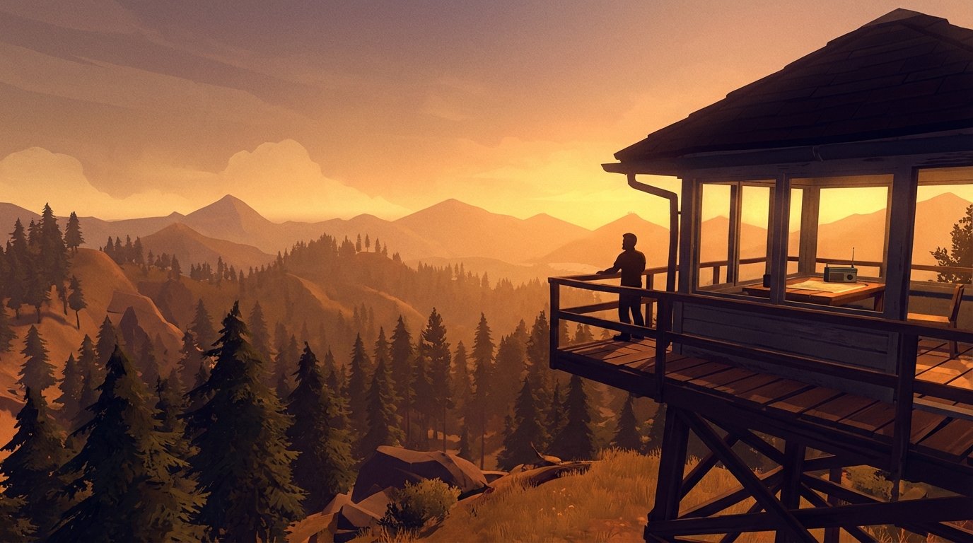 Firewatch game screenshot