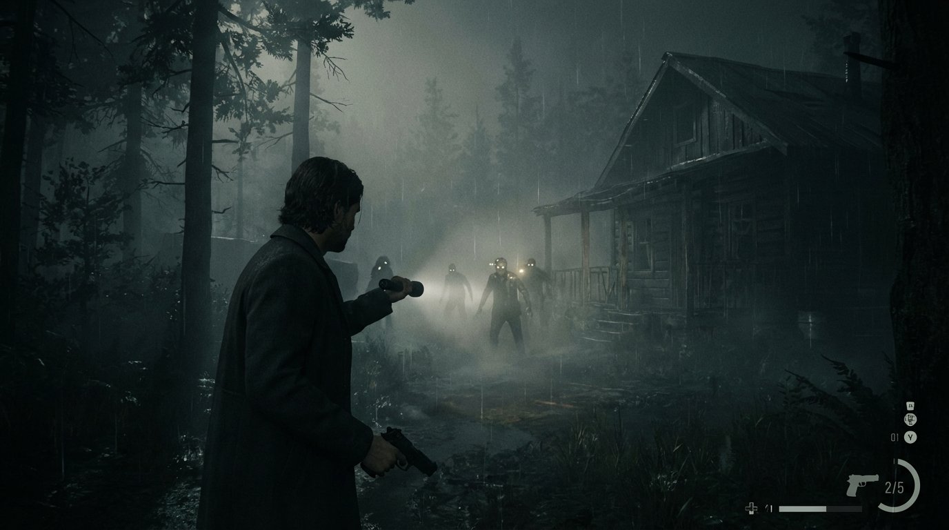 Alan Wake 2 game screenshot