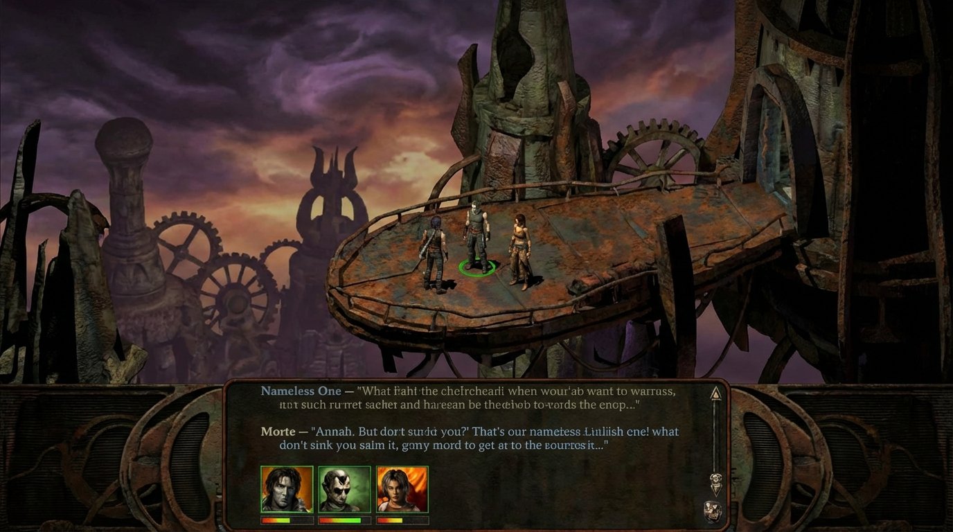 Planescape: Torment game screenshot