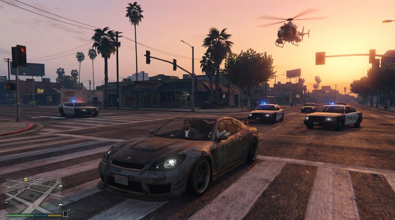 Grand Theft Auto V game screenshot