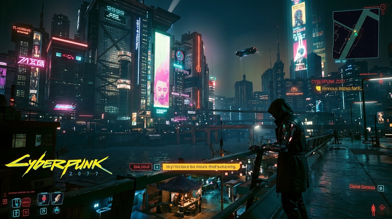 Cyberpunk 2077 game screenshot