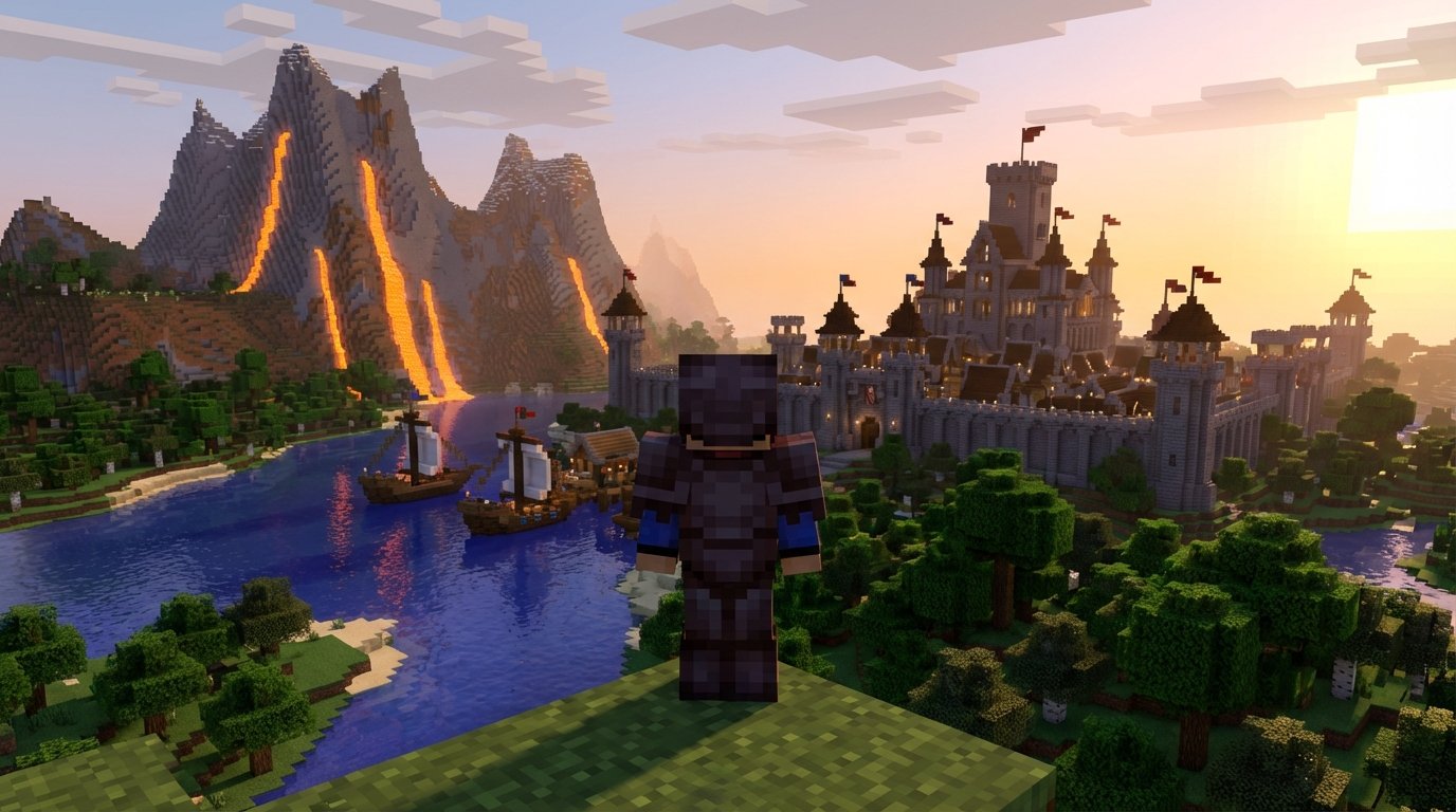 Minecraft game screenshot