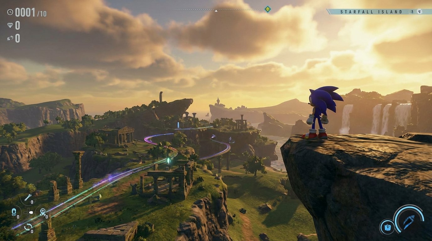 Sonic Frontiers game screenshot