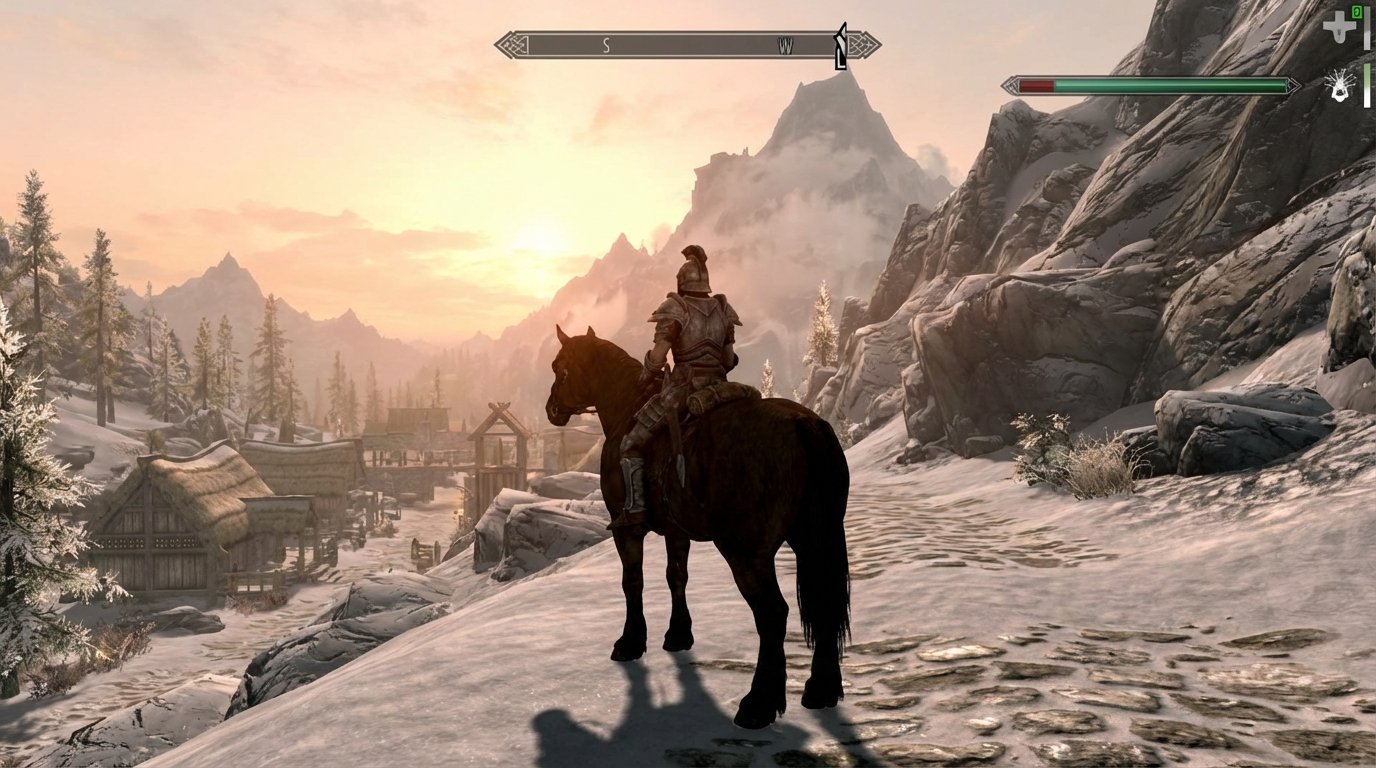 The Elder Scrolls V: Skyrim game screenshot