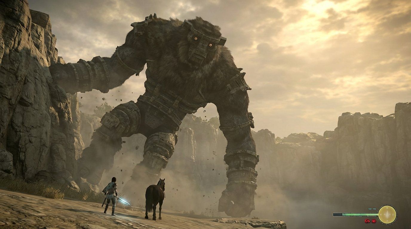 Shadow of the Colossus game screenshot
