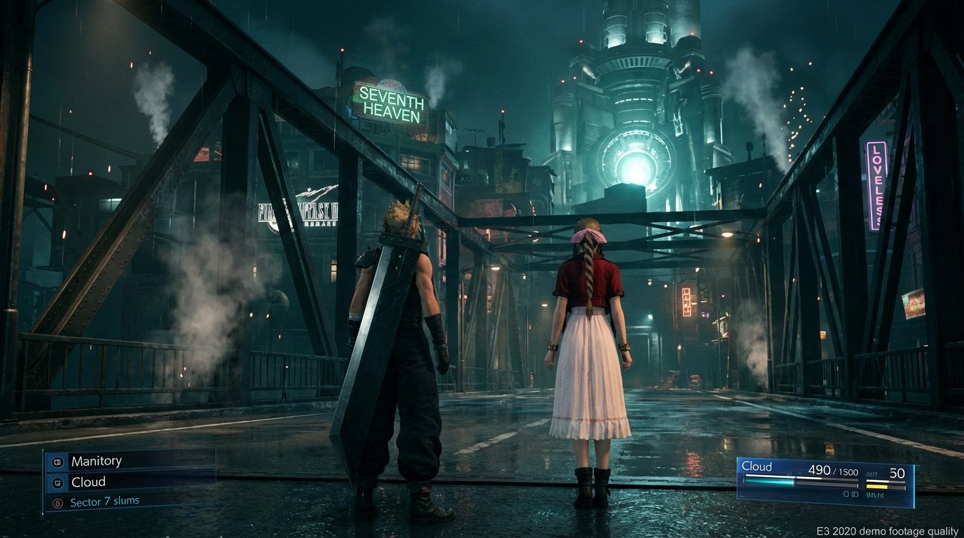 Final Fantasy VII game screenshot