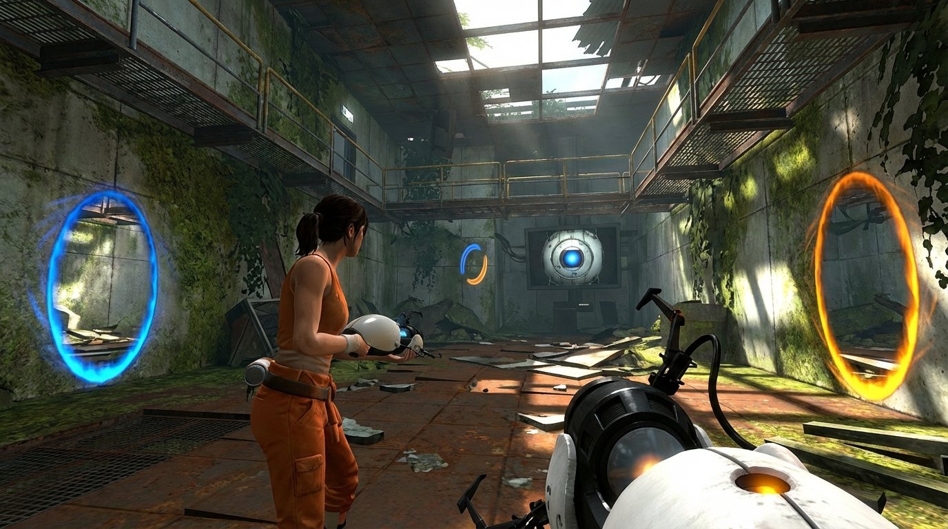 Portal 2 game screenshot
