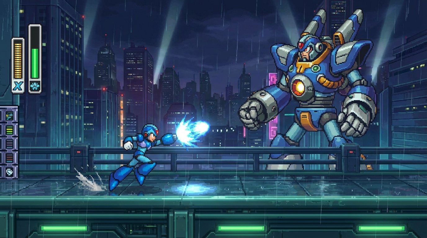 Mega Man X game screenshot
