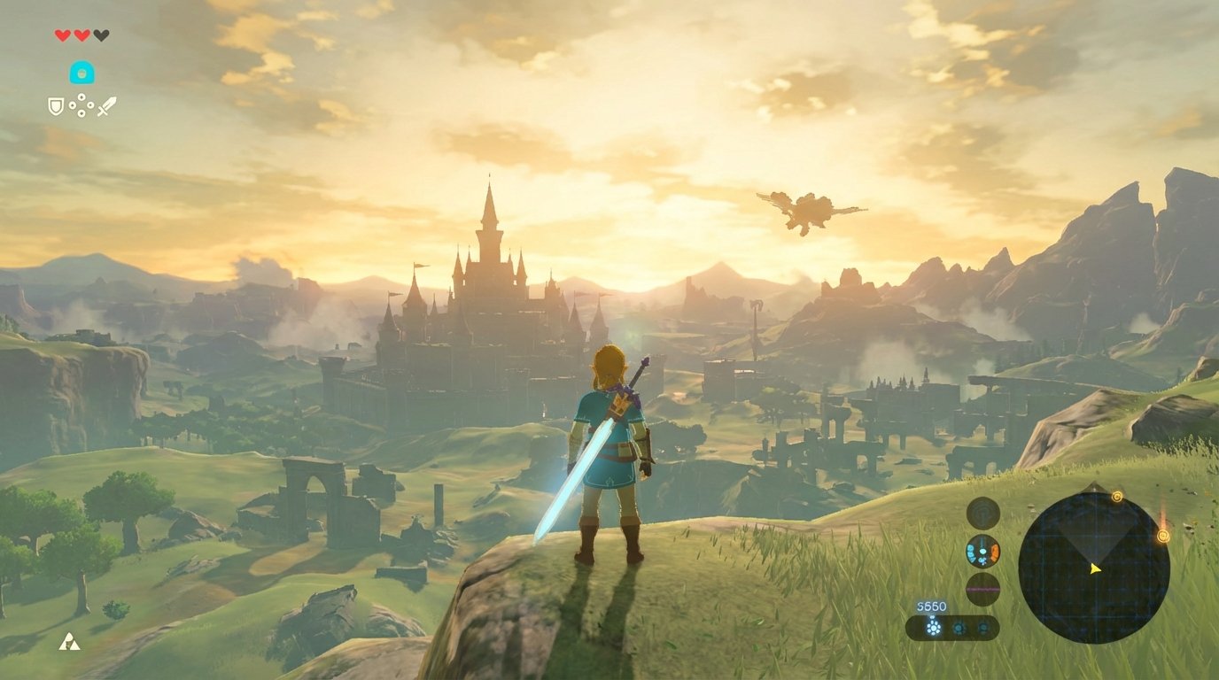 The Legend of Zelda: Breath of the Wild game screenshot