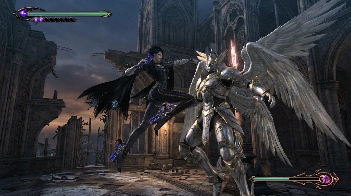 Bayonetta game screenshot