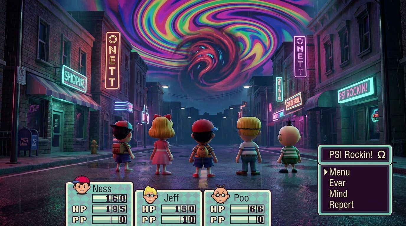 Earthbound game screenshot