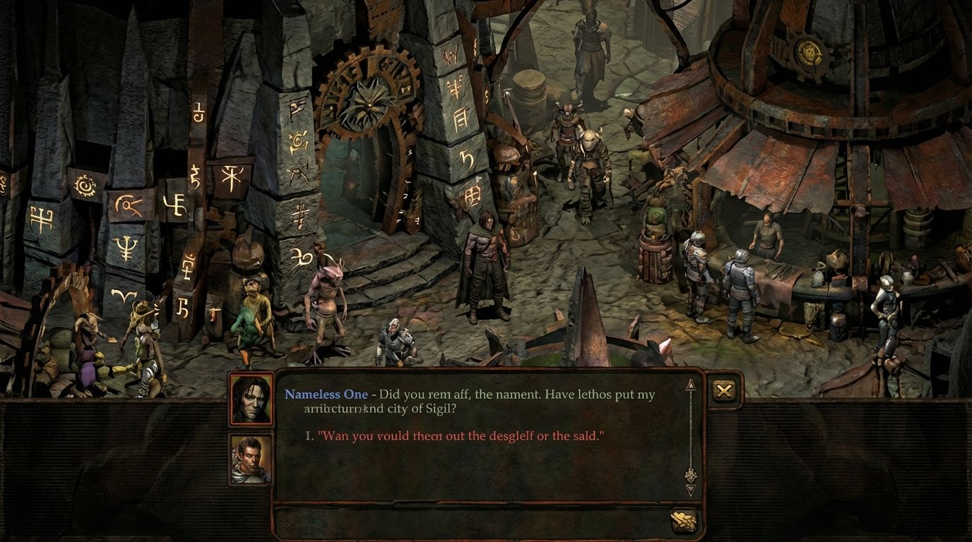Planescape: Torment game screenshot