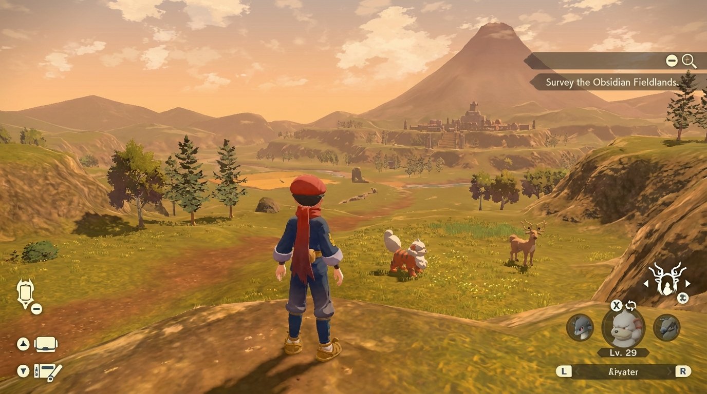 Pokémon Legends: Arceus game screenshot