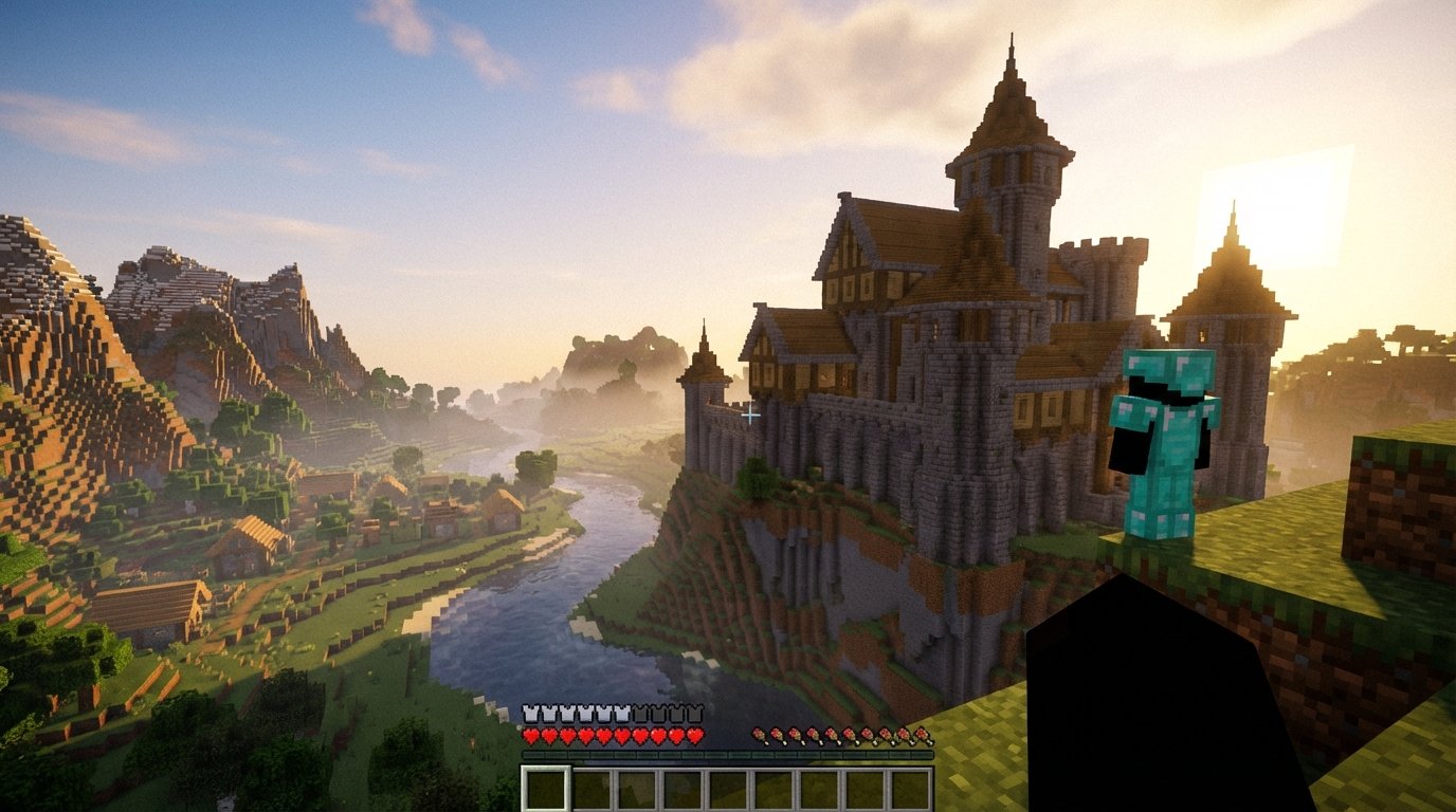Minecraft game screenshot