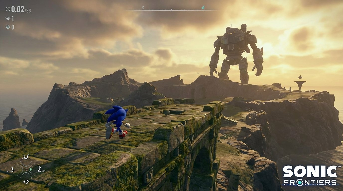 Sonic Frontiers game screenshot