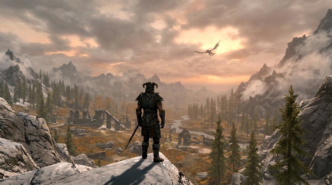 The Elder Scrolls V: Skyrim game screenshot