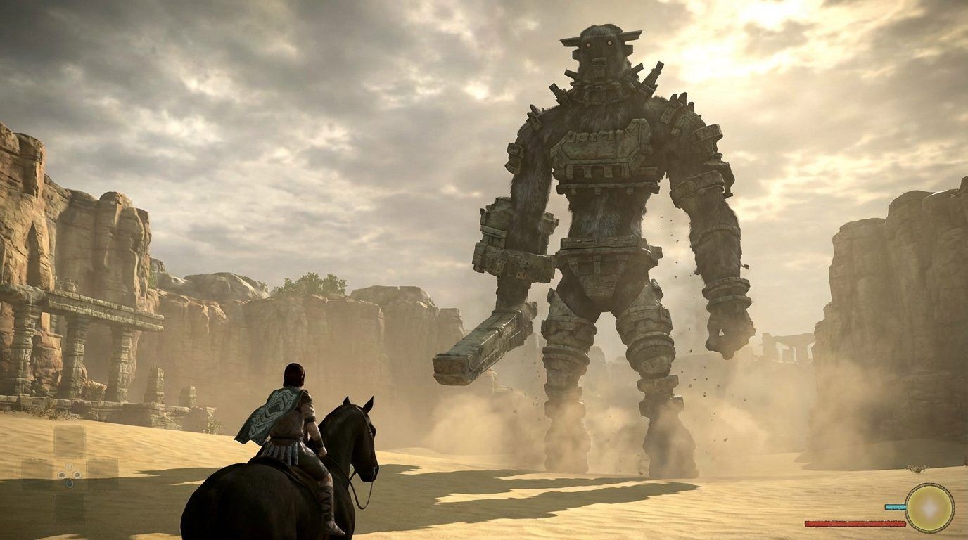 Shadow of the Colossus game screenshot