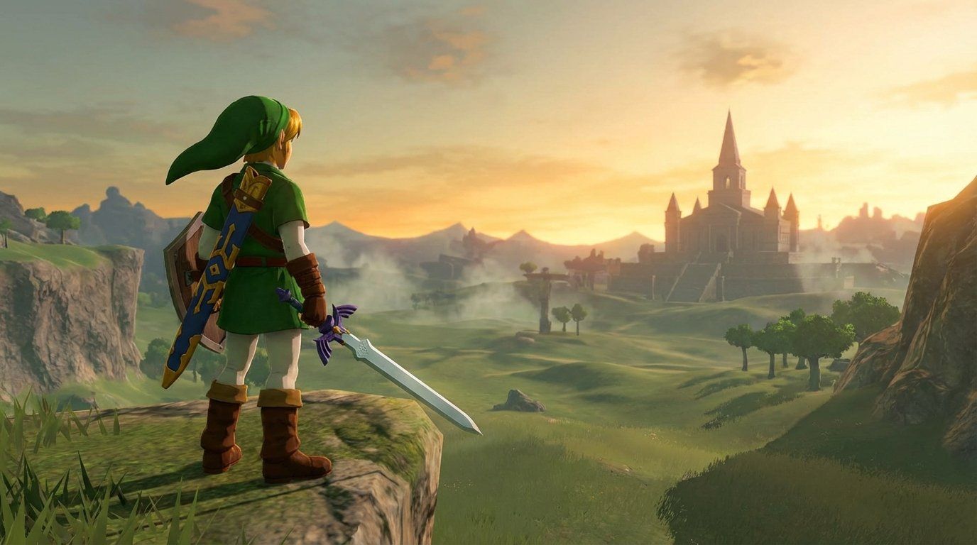 The Legend of Zelda: Ocarina of Time game screenshot