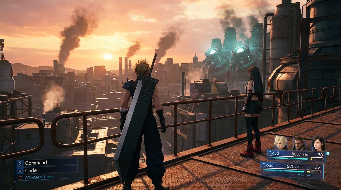Final Fantasy VII game screenshot