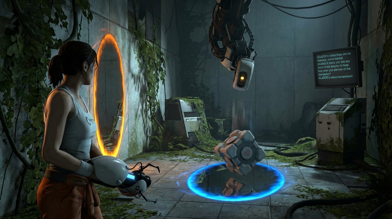 Portal 2 game screenshot