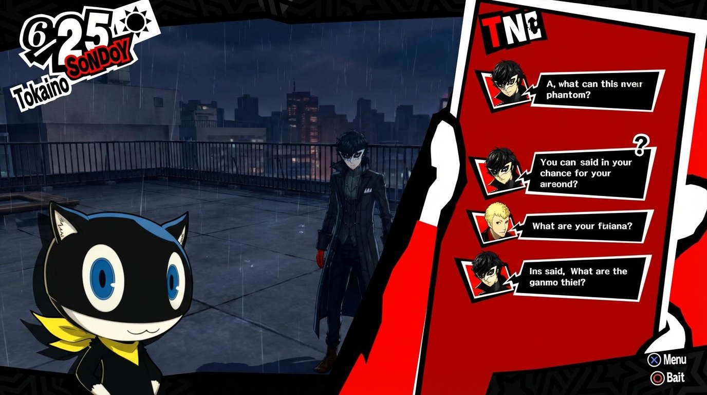 Persona 5 game screenshot