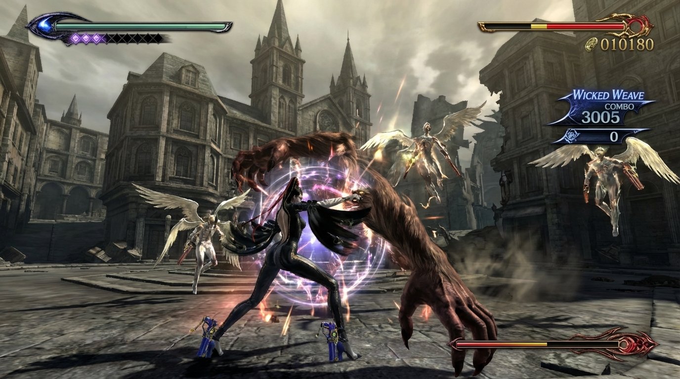 Bayonetta game screenshot