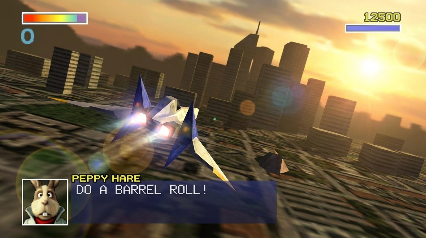 Star Fox 64 game screenshot
