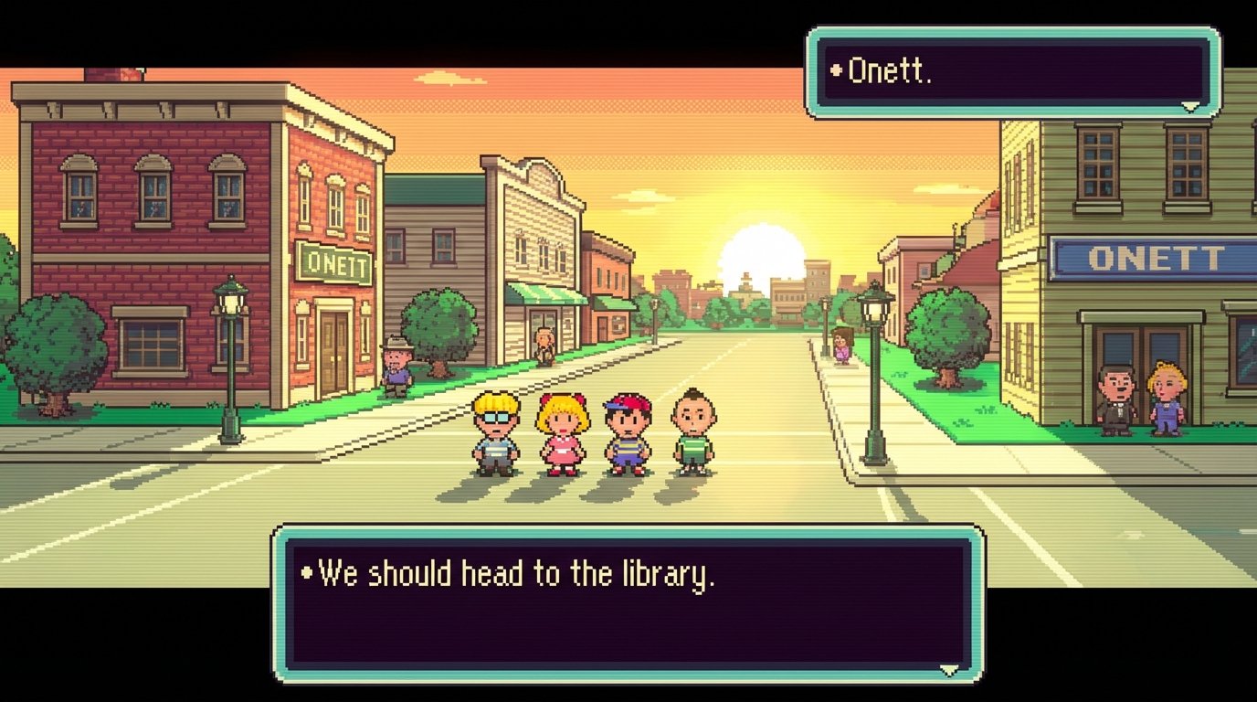 Earthbound game screenshot
