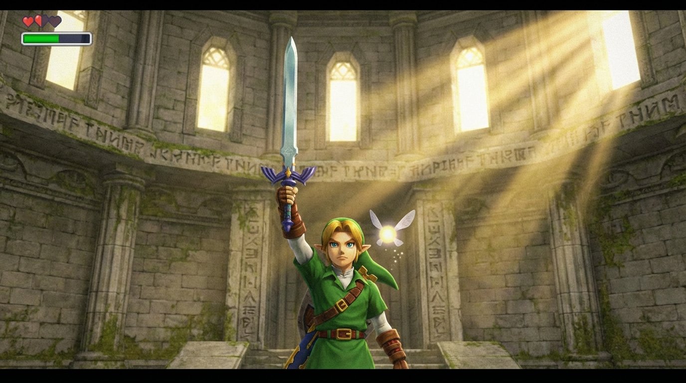 The Legend of Zelda: Ocarina of Time game screenshot