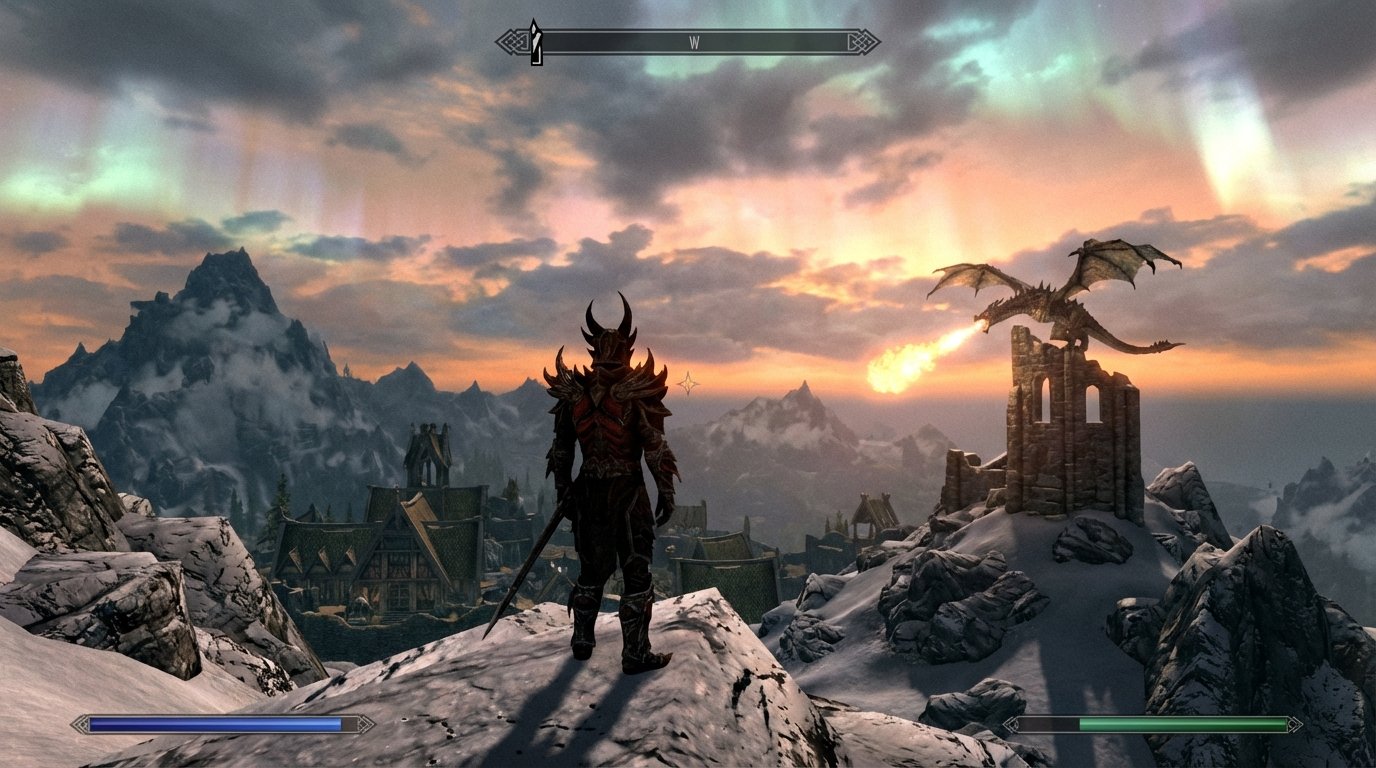 The Elder Scrolls V: Skyrim game screenshot