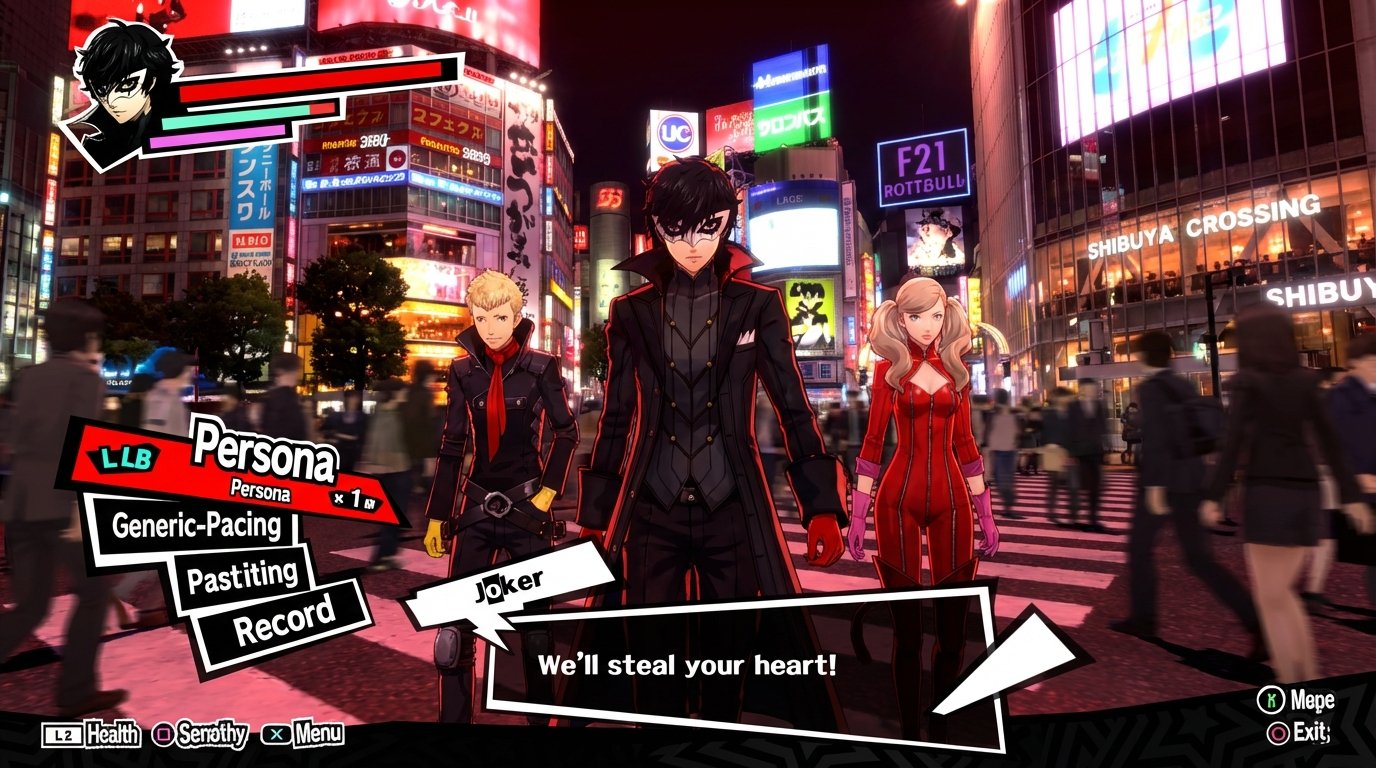 Persona 5 game screenshot