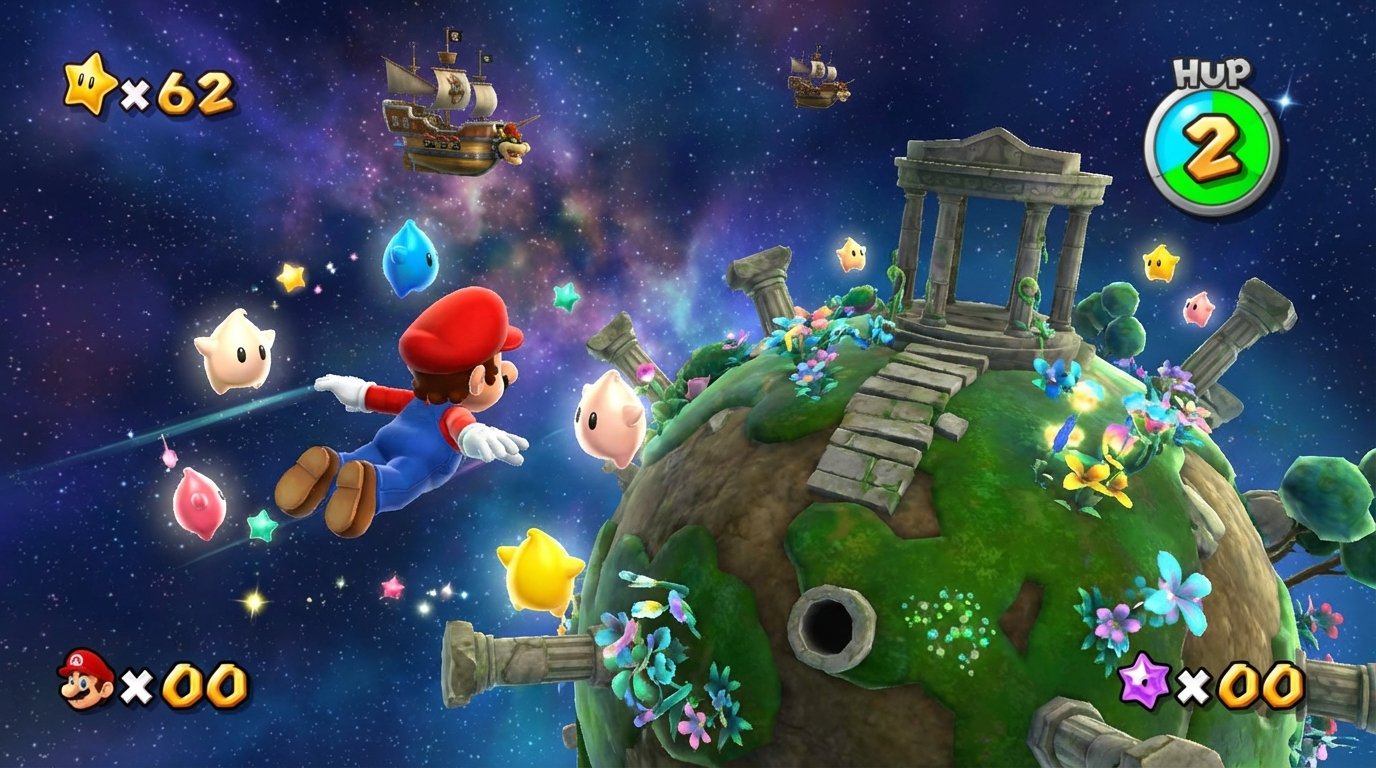 Super Mario Galaxy game screenshot