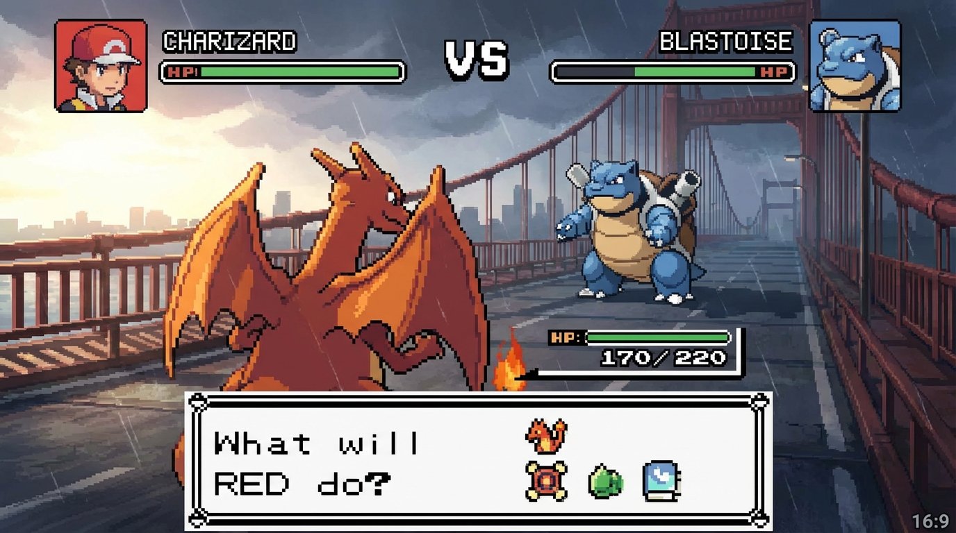Pokémon Red & Blue game screenshot