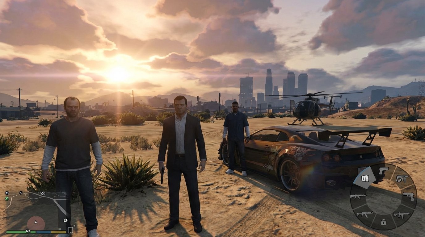 Grand Theft Auto V game screenshot