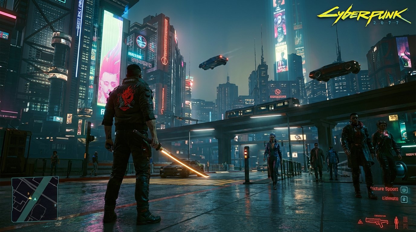 Cyberpunk 2077 game screenshot