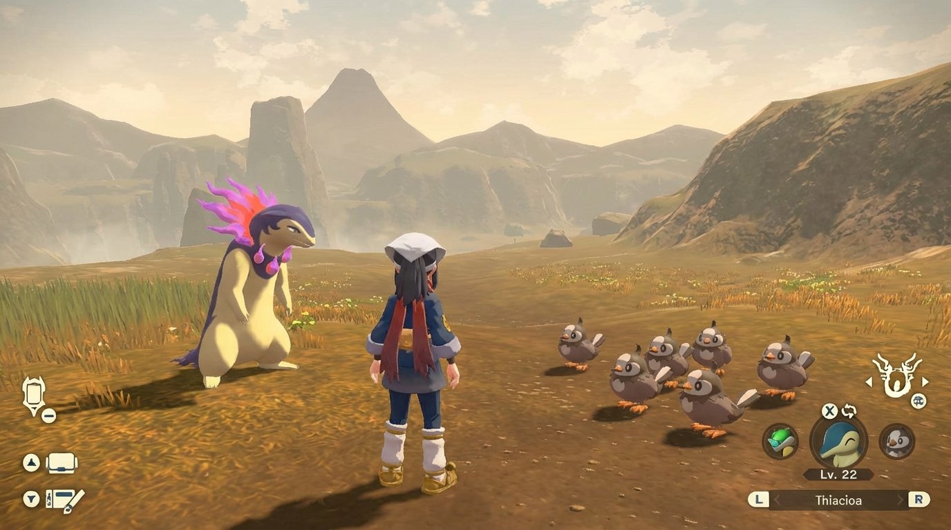 Pokémon Legends: Arceus game screenshot