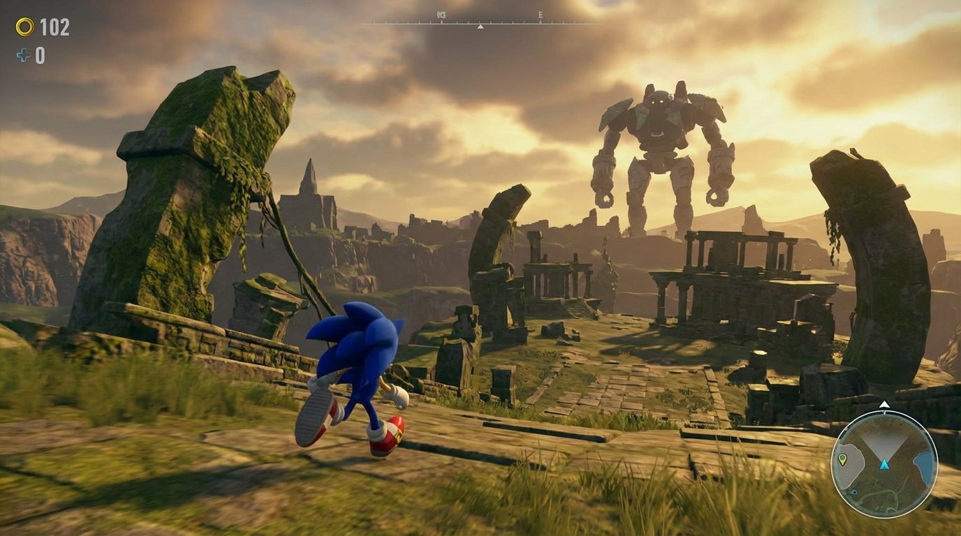 Sonic Frontiers game screenshot
