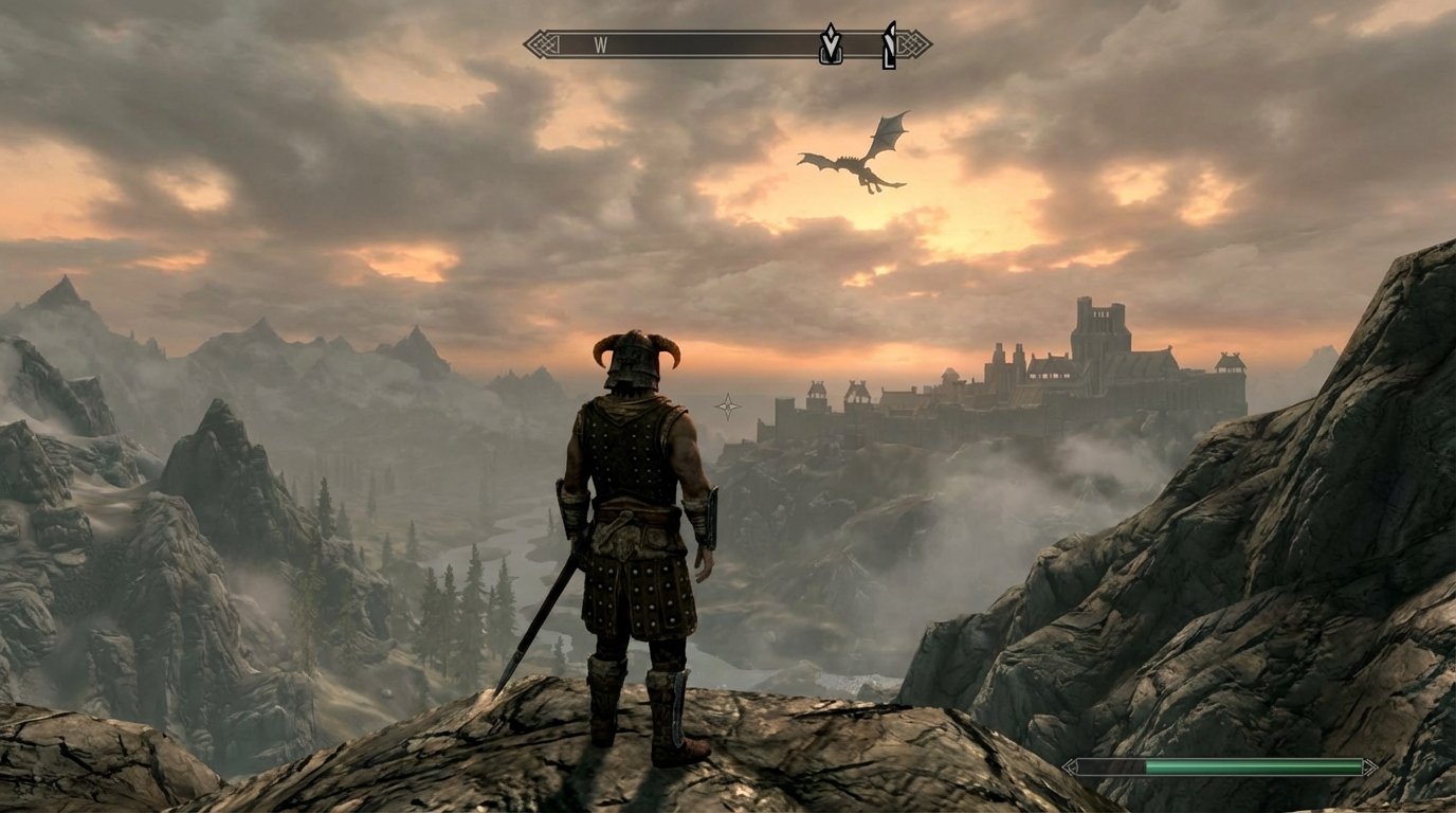 The Elder Scrolls V: Skyrim game screenshot