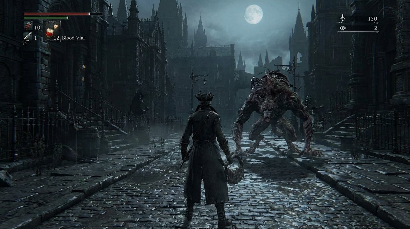Bloodborne game screenshot