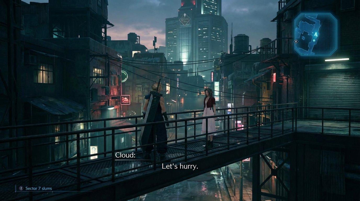 Final Fantasy VII game screenshot