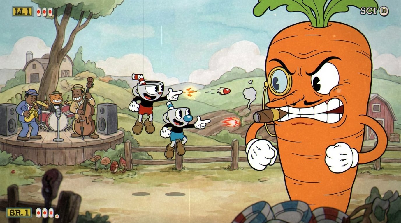 Cuphead game screenshot