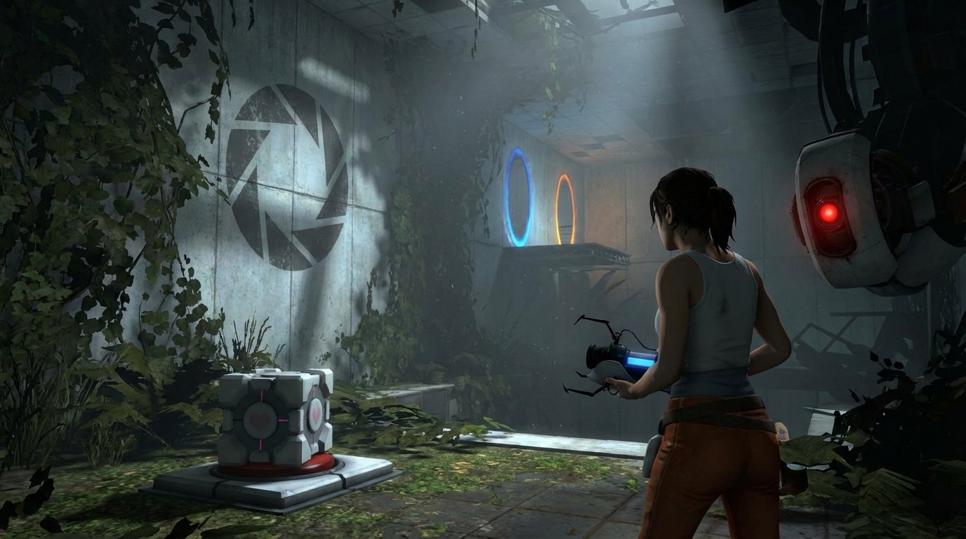 Portal 2 game screenshot