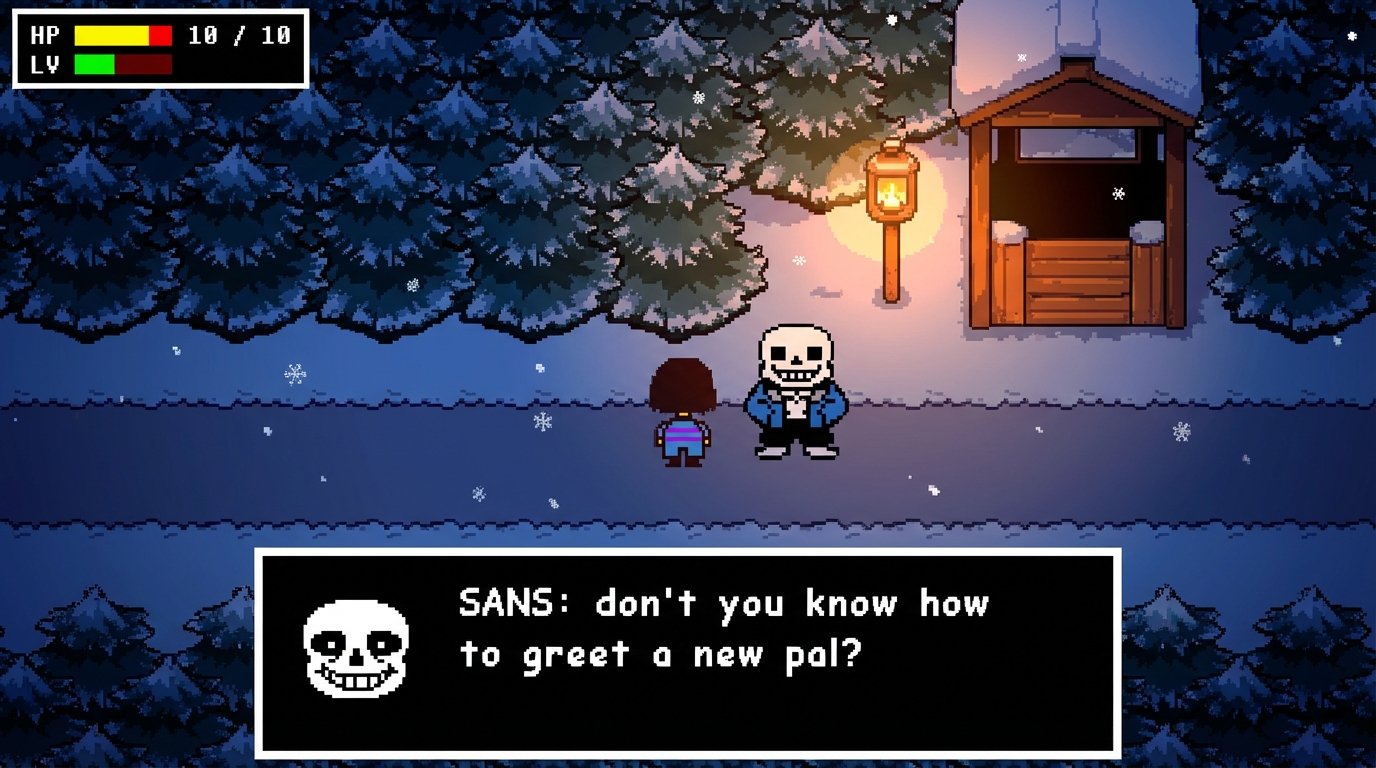 Undertale game screenshot