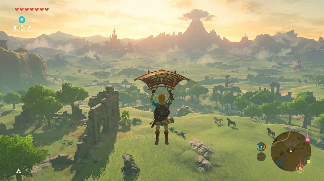 The Legend of Zelda: Breath of the Wild game screenshot