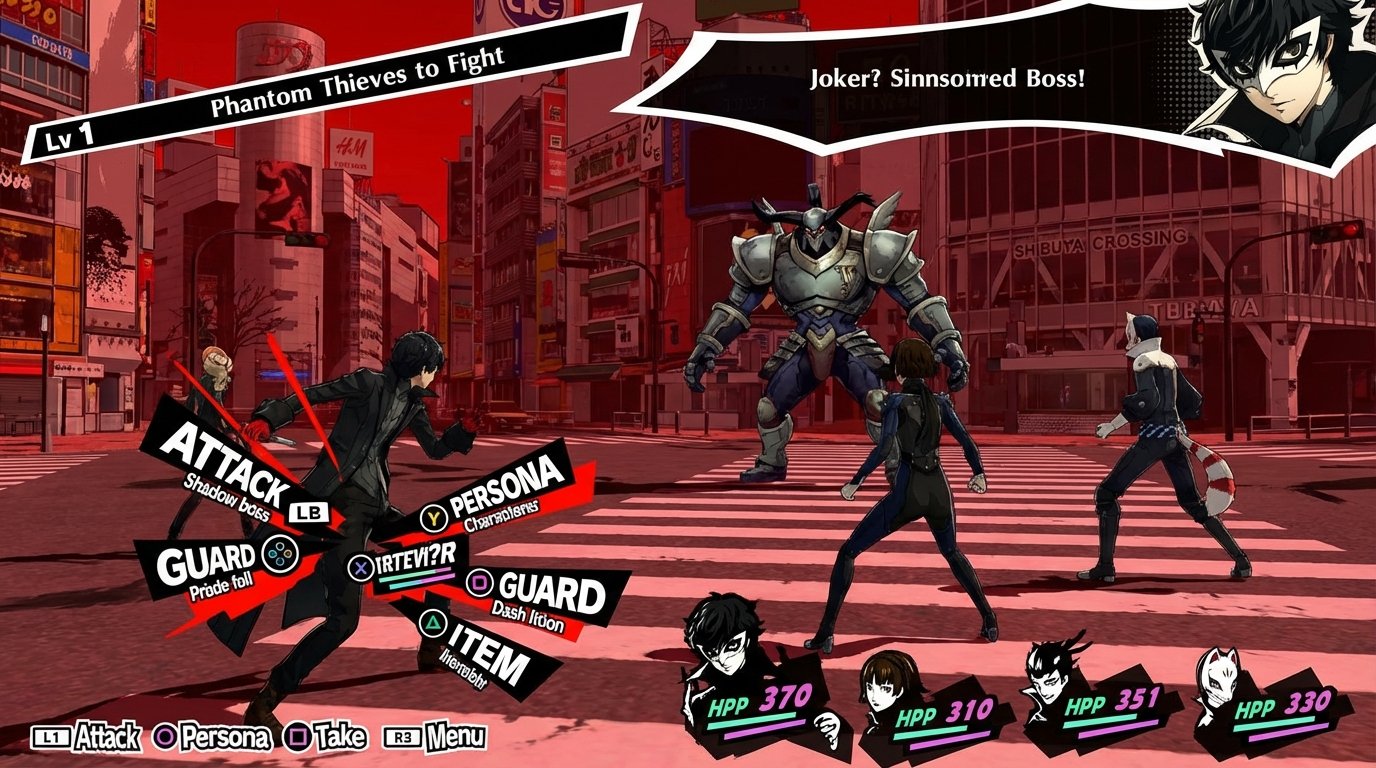 Persona 5 game screenshot